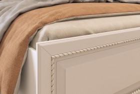 Белла Кровать 1.4 комфорт белый/джелато софт в Кормиловке - kormilovka.katalogmebeli.com | фото 5