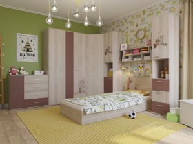 Детская комната Лимбо-1 в Кормиловке - kormilovka.katalogmebeli.com | фото 2