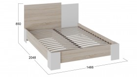 Кровать без ПМ «Сэнди» Тип 1 (без подъемного механизма) в Кормиловке - kormilovka.katalogmebeli.com | фото 4