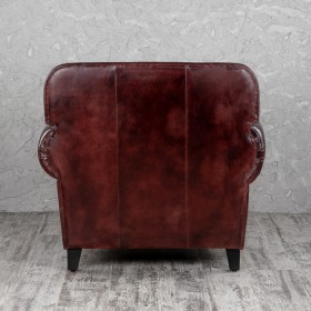 Кресло кожаное Элегант (Бордовый) в Кормиловке - kormilovka.katalogmebeli.com | фото 5