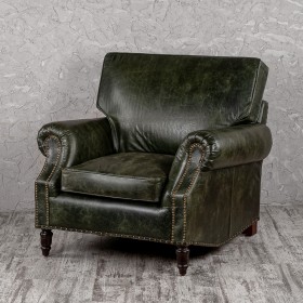 Кресло кожаное Лофт Аристократ (ширина 1070 мм) в Кормиловке - kormilovka.katalogmebeli.com | фото
