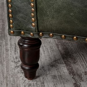 Кресло кожаное Лофт Аристократ (ширина 1070 мм) в Кормиловке - kormilovka.katalogmebeli.com | фото 3