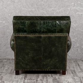 Кресло кожаное Лофт Аристократ (ширина 1070 мм) в Кормиловке - kormilovka.katalogmebeli.com | фото 7