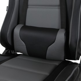 Кресло компьютерное BRABIX GT Racer GM-100 (черный, серое) в Кормиловке - kormilovka.katalogmebeli.com | фото 3