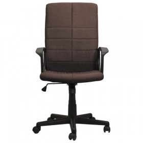 Кресло офисное BRABIX Focus EX-518 (коричневый) в Кормиловке - kormilovka.katalogmebeli.com | фото 3