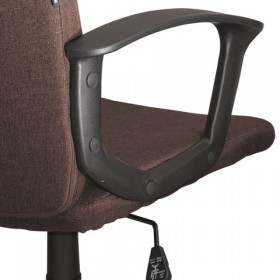 Кресло офисное BRABIX Focus EX-518 (коричневый) в Кормиловке - kormilovka.katalogmebeli.com | фото 4