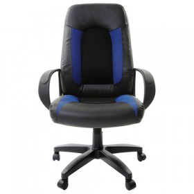 Кресло офисное BRABIX Strike EX-525 (сине-черный) в Кормиловке - kormilovka.katalogmebeli.com | фото 4