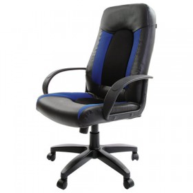 Кресло офисное BRABIX Strike EX-525 (сине-черный) в Кормиловке - kormilovka.katalogmebeli.com | фото 5