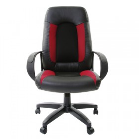 Кресло офисное BRABIX Strike EX-525 (черно-красный) в Кормиловке - kormilovka.katalogmebeli.com | фото 2