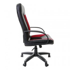 Кресло офисное BRABIX Strike EX-525 (черно-красный) в Кормиловке - kormilovka.katalogmebeli.com | фото 4