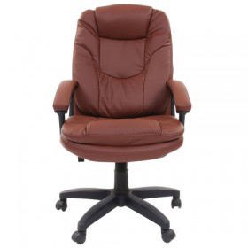 Кресло офисное BRABIX Trend EX-568 (коричневый) в Кормиловке - kormilovka.katalogmebeli.com | фото 3