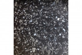 Кромка для столешницы с/к 3000*50мм (№ 21г черное серебро) в Кормиловке - kormilovka.katalogmebeli.com | фото