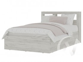 Кровать 1,2 МС Гранд (дуб крафт белый) в Кормиловке - kormilovka.katalogmebeli.com | фото