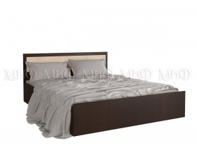 Кровать 1,4 Фиеста (Венге/Дуб беленый) в Кормиловке - kormilovka.katalogmebeli.com | фото 1