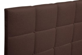 Кровать "Диана" ш. 1400 (Н=1010мм) (жаккард шоколад) в Кормиловке - kormilovka.katalogmebeli.com | фото 5