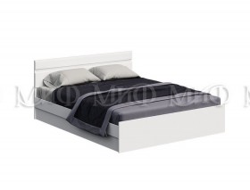 Кровать Нэнси New 1,6м (Белый/белый глянец) в Кормиловке - kormilovka.katalogmebeli.com | фото