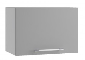 Лофт ПГ 500 шкаф верхний горизонтальный (Штукатурка серая/корпус Серый) в Кормиловке - kormilovka.katalogmebeli.com | фото