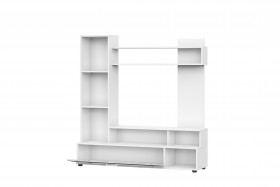 Мебель для гостиной "МГС 9" Белый / Цемент светлый в Кормиловке - kormilovka.katalogmebeli.com | фото 3