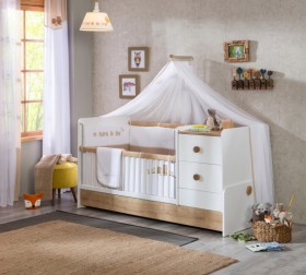 NATURA BABY Детская кровать-трансформер 2 20.31.1016.00 в Кормиловке - kormilovka.katalogmebeli.com | фото