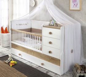 NATURA BABY Детская кровать-трансформер 20.31.1015.00 в Кормиловке - kormilovka.katalogmebeli.com | фото