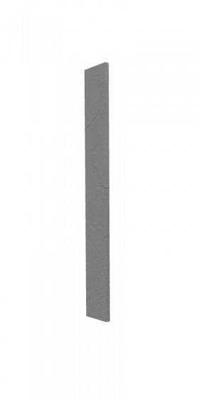 Панель торцевая (для шкафа верхнего торцевого высокого) ВПТ 400 Лофт (Штукатурка серая) в Кормиловке - kormilovka.katalogmebeli.com | фото