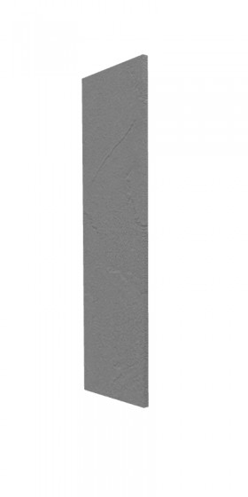 Панель торцевая (для шкафа верхнего высокого) ВП Лофт (Штукатурка серая) в Кормиловке - kormilovka.katalogmebeli.com | фото