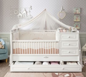 ROMANTIC BABY Детская кровать-трансформер 20.21.1015.00 в Кормиловке - kormilovka.katalogmebeli.com | фото 3