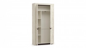 Шкаф для одежды 33.18 Лючия бетон в Кормиловке - kormilovka.katalogmebeli.com | фото 3