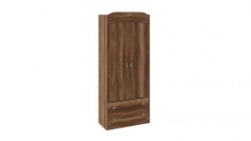 Шкаф комбинированный для одежды «Навигатор» (Дуб Каньон) в Кормиловке - kormilovka.katalogmebeli.com | фото